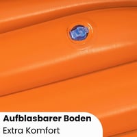 Nafukovací čln Bestway Kondor Elite 2000, 196 x 106 cm, pre 1 osobu, s odolnými úchytmi a rýchloupínacími ventilmi 5