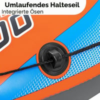 Nafukovací čln Bestway Kondor Elite 2000, 196 x 106 cm, pre 1 osobu, s odolnými úchytmi a rýchloupínacími ventilmi 7