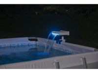 LED vodopád Bestway k záhradnému bazénu – Osvetlený efekt vodopádu pre záhradné bazény 9