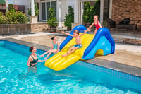 Bestway Óriás Medence Csúszda 247 x 124 x 100 cm Kerti Vízicsúszda Gyerekeknek Nagy Méretű Pool Slide 7