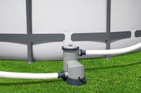 Filtračná pumpa Bestway 5678 l/h 86 W s kartušovou vložkou typu III pre bazény, sivá, 45x35,5x33 cm 10