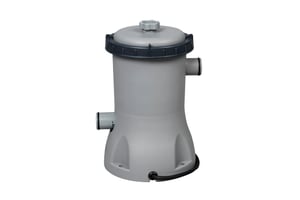 Filtru cu cartuș Bestway pentru piscină, debit 2006 l/h, gri, 18,5x17,5x27,5 cm, produs utilizat