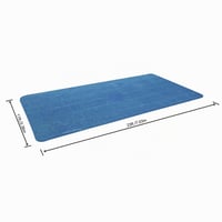 Prelată solară Bestway PE pentru piscină rectangulară 703 x 336 cm, folie de încălzire solară, albastru 5