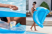Nafukovacie kreslo do vody Bestway Sit N Ease 126x95x31 cm, s 2 držiakmi na nápoje, ležadlo do bazéna, k jazeru a do bazéna, 1 ks 9