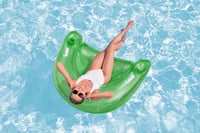 Nafukovacie kreslo do vody Bestway Sit N Ease 126x95x31 cm, s 2 držiakmi na nápoje, ležadlo do bazéna, k jazeru a do bazéna, 1 ks 5