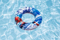 Colac de înot gonflabil Bestway Spider-Man pentru copii – 48 x 11 cm, ajutor pentru înot în piscină și la mare, pentru vârste între 3-6 ani 2