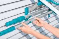Bestway StorePro 58674-6 Úložný organizér k bazénu, tyrkysovo-sivý, 57 x 18,2 x 42 cm 9