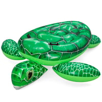 Nafukovacia korytnačka Bestway Tidal Turtle pre deti – 153x140x38 cm, 2 vzduchové komory, nosnosť 45 kg, od 3 rokov, hračka do bazéna 1