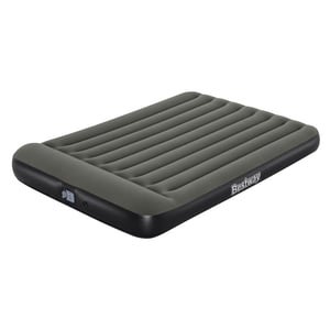 Bestway TriTech zračni madrac s ugrađenom pumpom na baterije, sivi, 210x152x30 cm, Double XL