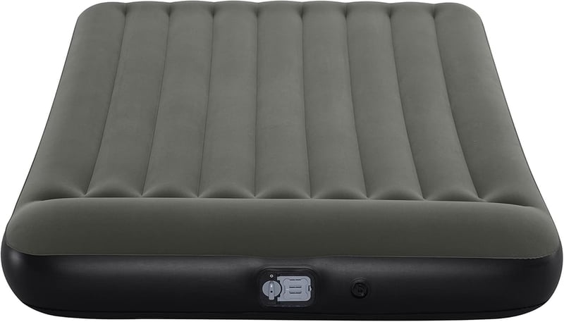 Bestway TriTech felfújható matrac beépített pumpával 210x152 cm szürke