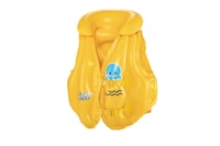 Vestă de înot pentru copii Bestway Wondersplash, dispozitiv gonflabil de ajutor pentru înot, galben, 51x46 cm, pentru copii mici 3