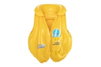 Vestă de înot pentru copii Bestway Wondersplash, dispozitiv gonflabil de ajutor pentru înot, galben, 51x46 cm, pentru copii mici 1