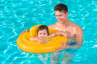 Bestway Wondersplash detský nafukovací kruh, 3-kruhový, priemer 69 cm, pre bábätká od 0 do 12 mesiacov 8