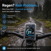 Besudo Bosch Kiox 500 kijelzővédő fólia pink védő képernyőtok karc és ütés ellen BHU3700 eBike kiegészítő 3