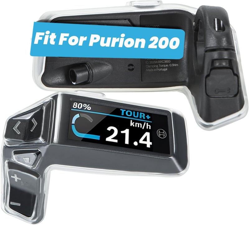 Besudo Bosch Purion 200 BRC3800 kijelző védőtok - E-bike display védelem