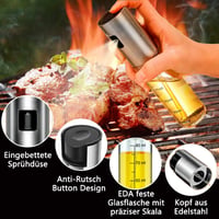 BETA NOBLE Olajpermetező Spray Palack Konyhai Használatra 2db Szett 3