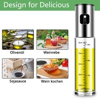 BETA NOBLE Olajpermetező Spray Palack Konyhai Használatra 2db Szett 5