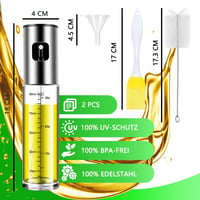 BETA NOBLE Olajpermetező Spray Palack Konyhai Használatra 2db Szett 2