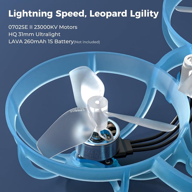 BETAFPV Air65 Brushless Whoop Drón - 65mm Ultrakönnyű Mikro RC Quadcopter, G473 5-in-1 ELRS Vevővel, C03 FPV Kamerával, 0702SE II Motorokkal