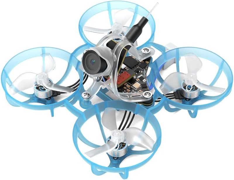 BETAFPV Air65 Brushless Whoop Drón - Ultrakönnyű 1S 65mm FPV Racing Quadcopter C03 Kamerával, ELRS Vevővel, 0702SE 27000KV Motorokkal Beltér