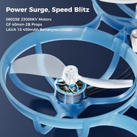 BETAFPV Air75 Brushless Whoop Drón - Ultrakönnyű 75mm Mikro Quadcopter, G473 5-in-1 Vezérlő, ELRS Vevő, 23000KV Motor, FPV Kamera, Versenydr 5