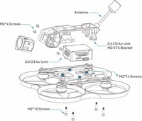 BETAFPV Pavo20 Pro 2.2" Brushless FPV Drón HD Kamerával Cinewhoop Freestyle - Pavo20 Pro BNF O3 7