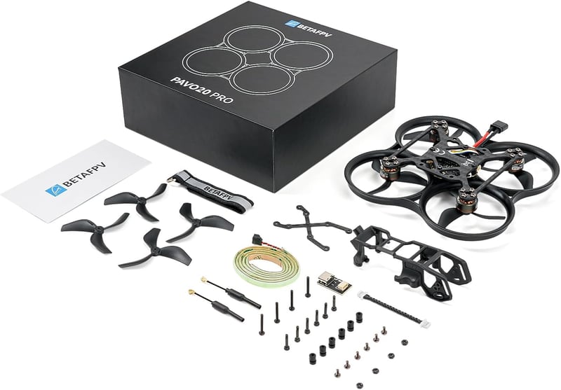 BETAFPV Pavo20 Pro 2.2" Brushless FPV Drón HD Kamerával Cinewhoop Freestyle - Pavo20 Pro BNF O3