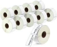 BETCKEY 11355 öntapadós címkék DYMO LabelWriter 450-hez, 19x51mm, 10 tekercs 1