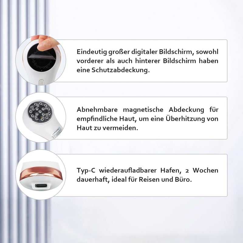 BETISBE Hideg Lézer Terápiás Készülék Mágneses Fedéllel, Vörös Fény Terápia Ízületi és Izomfájdalom Enyhítésére 808nm 650nm Hordozható
