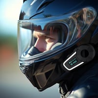 Set interfon moto BETOWEY TK-X4SC - pentru 6 persoane, cu ecran LCD - negru 9