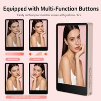 Bettdow mágneses selfie monitor 3,97 hüvelykes, hangszóróval - rózsaszín 5