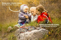 BetterDay Kézmelegítő Párna 40 Pár - 100% Természetes, 10 Órás Melegítés 62°C-ig, Egyszer Használatos Zsebmelegítő Téli Tevékenységekhez, 9x 7