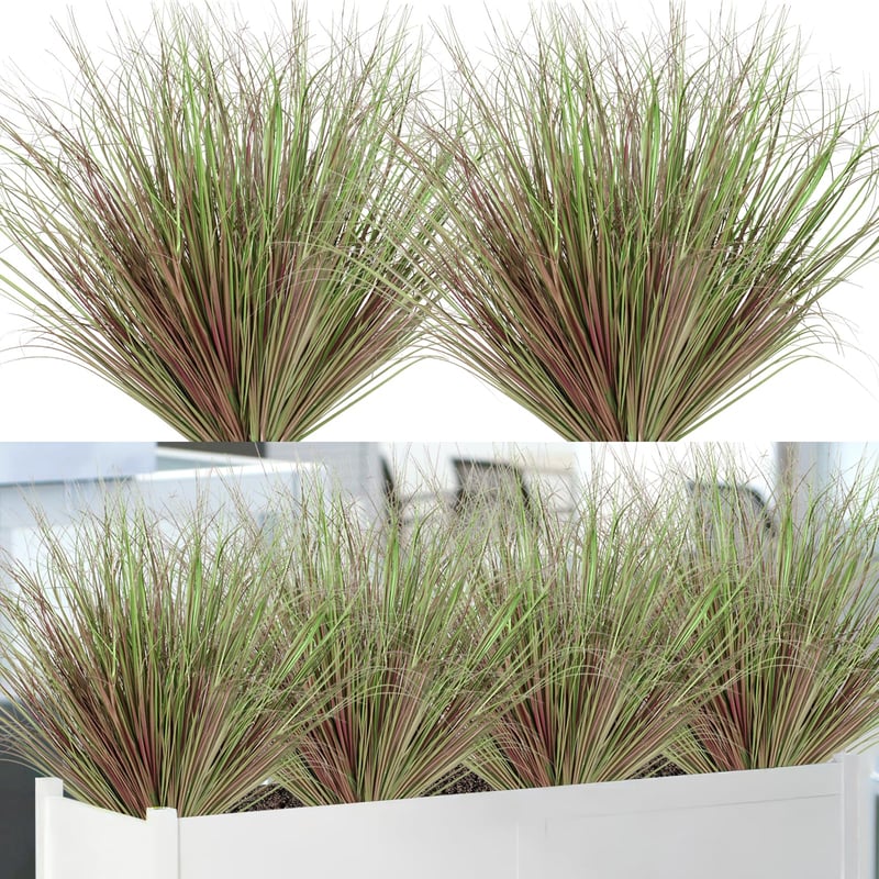 Iarbă Artificială și Plante Decorative de Exterior Betylifoy - Set de 20 de bucăți - Set de Plante Artificiale Realiste pentru Grădină și Balcon