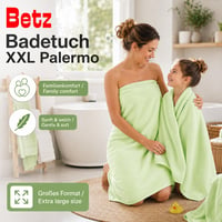 Betz Palermo XXL ručnik za kupanje 100x200 cm zeleni, 100% pamučni frotir ručnik za saunu i plažu 8