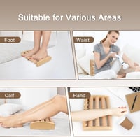 Beupro Fa Lábmasszírozó Roller Plantar Fasciitis és Lábfájdalom Enyhítéshez 7