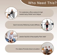 Beupro Fa Lábmasszírozó Roller Plantar Fasciitis és Lábfájdalom Enyhítéshez 6