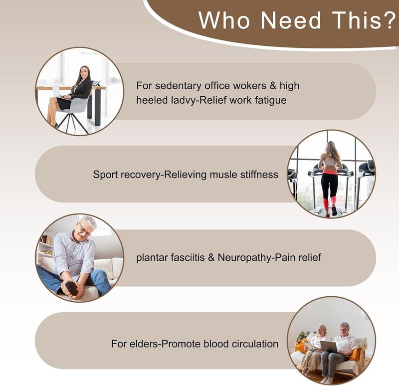Beupro Fa Lábmasszírozó Roller Plantar Fasciitis és Lábfájdalom Enyhítéshez