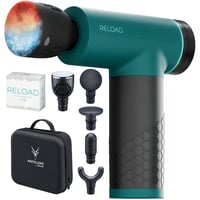 Pistol de masaj Beurer Antelope RELOAD cu funcție de încălzire și răcire, 5 capete de masaj, 5 trepte de intensitate, 3000 rpm, fără fir, cu geantă de depozitare 1