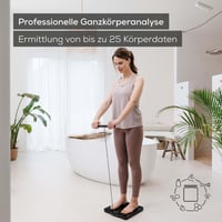 Beurer BF 990 Diagnostická váha s ručnými senzormi, WiFi/Bluetooth pripojenie k aplikácii, 25 nameraných hodnôt, 8 elektród, Apple Health, čierna/sivá, Ma 2