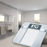 Diagnostická sklenená osobná váha Beurer BG 13 s veľkým LCD displejom – meranie telesnej hmotnosti, telesného tuku, obsahu vody, svalovej hmoty a BMI 5