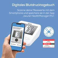 Beurer BM 27 Digitálny tlakomer na pažu, manžeta 22-42 cm, klinicky validovaný, indikátor rizika, detekcia arytmie, kompatibilný s Apple Health 5
