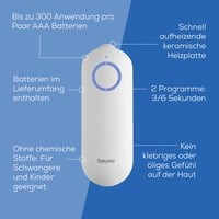 Beurer BR 60 BiteX električni uređaj za tretiranje uboda insekata – protiv svrbeža i oteklina, bez kemikalija, 9,8 x 3,5 x 1,9 cm 6