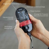 Beurer EM 59 Heat digitális TENS/EMS készülék hőterápiával, 4 az 1-ben 7