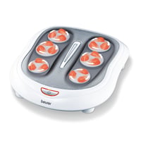 Masážne zariadenie na nohy Beurer FM 60 Shiatsu, s 18 masážnymi hlavicami, vyhrievaním — Na spodnej strane sú nápisy červenou fixkou (stav: pozri 2. obrázok) 4