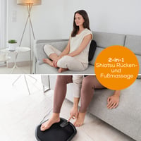 Masážny prístroj na nohy a chrbát Beurer FM 70 Shiatsu s prepínateľnou funkciou vyhrievania a automatickým vypnutím 2