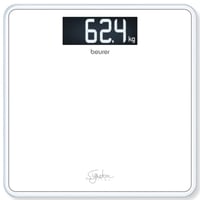Beurer GS 400 Signature Line Sklenená osobná váha biela, čierna, XL displej, podstavec z extra bieleho bezpečnostného skla, nosnosť 200 kg 6
