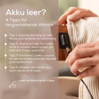Bezdrôtový vyhrievací vankúš Beurer Heaty s akumulátorom, 3 stupne - dymová taupe 5