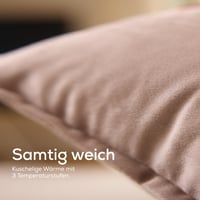 Bezdrôtový vyhrievací vankúš Beurer Heaty s akumulátorom, 3 stupne - dymová taupe 4