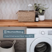 Pernă electrică încălzitoare Beurer HK 25, 3 trepte de temperatură, oprire automată, lavabilă în mașina de spălat, 40x30 cm, alb-gri 6
