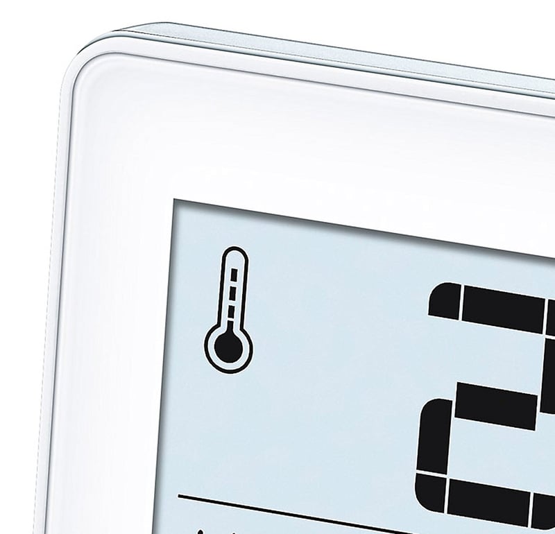Beurer HM16 Thermo Hygrometer, Silver
